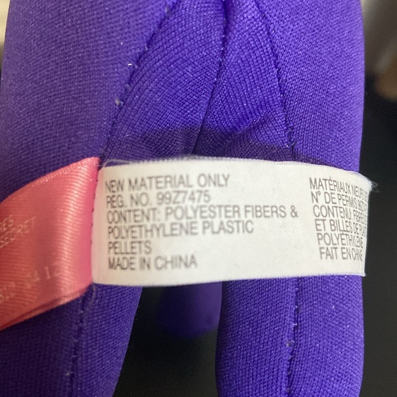 Victoria Secret Purple 1986 Dog Plush Toy - Picture 11 of 14